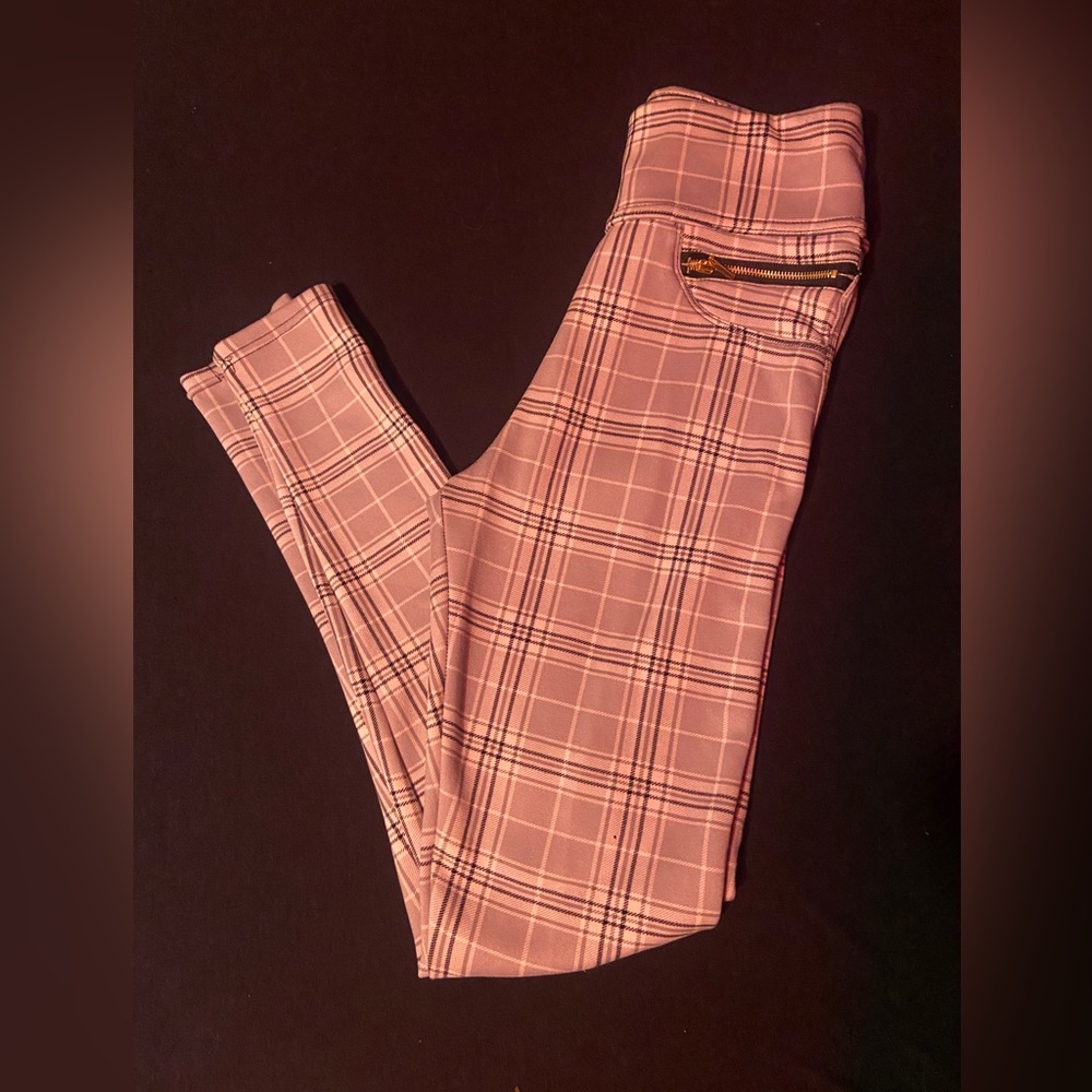 Women’s skinny paid trousers